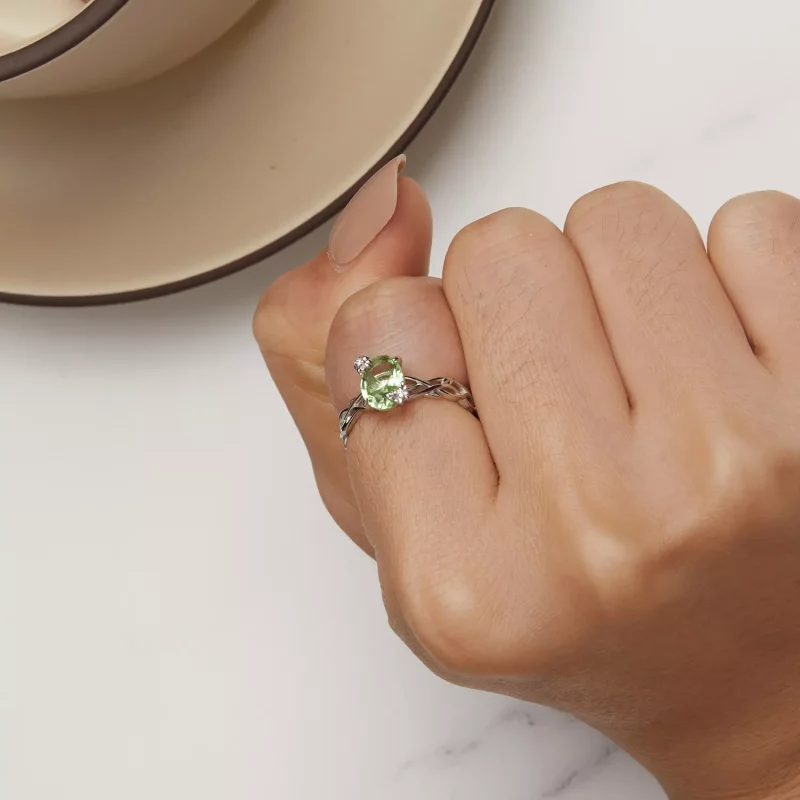 (afbeelding voor) Pandora Stijl Wijnstok Ring - BSR466 - Bekijken 6