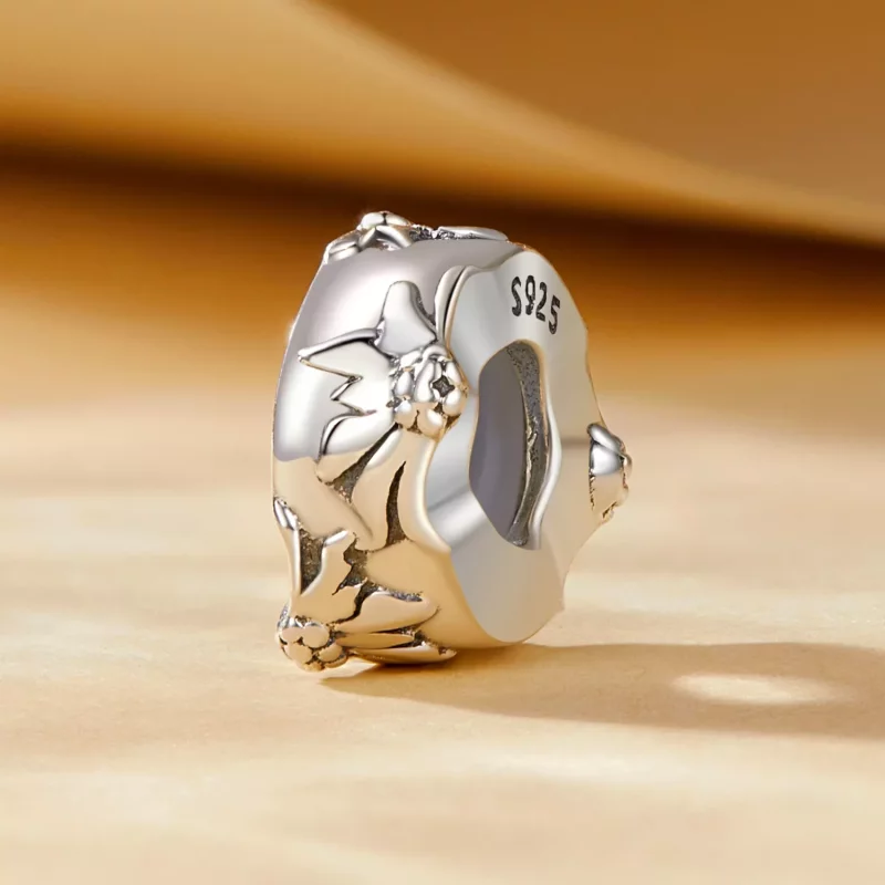 (afbeelding voor) Pandora-stijl Wilde Chrysant Clip - SCC2574 - Bekijken 2