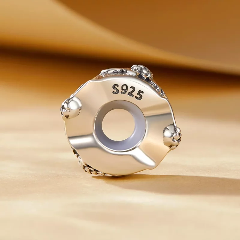(afbeelding voor) Pandora-stijl Wilde Chrysant Clip - SCC2574 - Bekijken 3