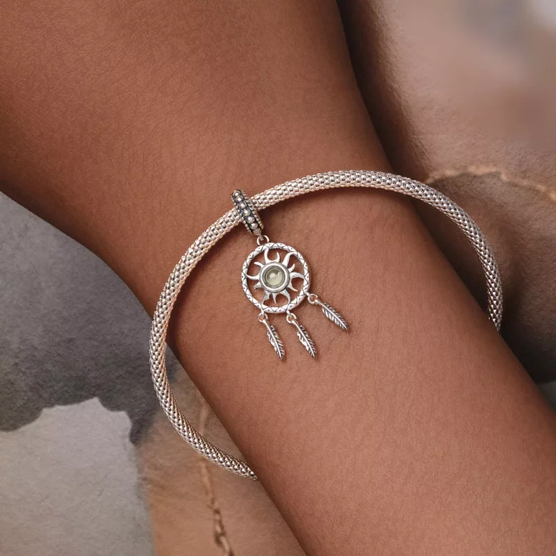(afbeelding voor) Pandora-stijl Zon Dromenvanger Hanger - SCC2593 - Bekijken 6