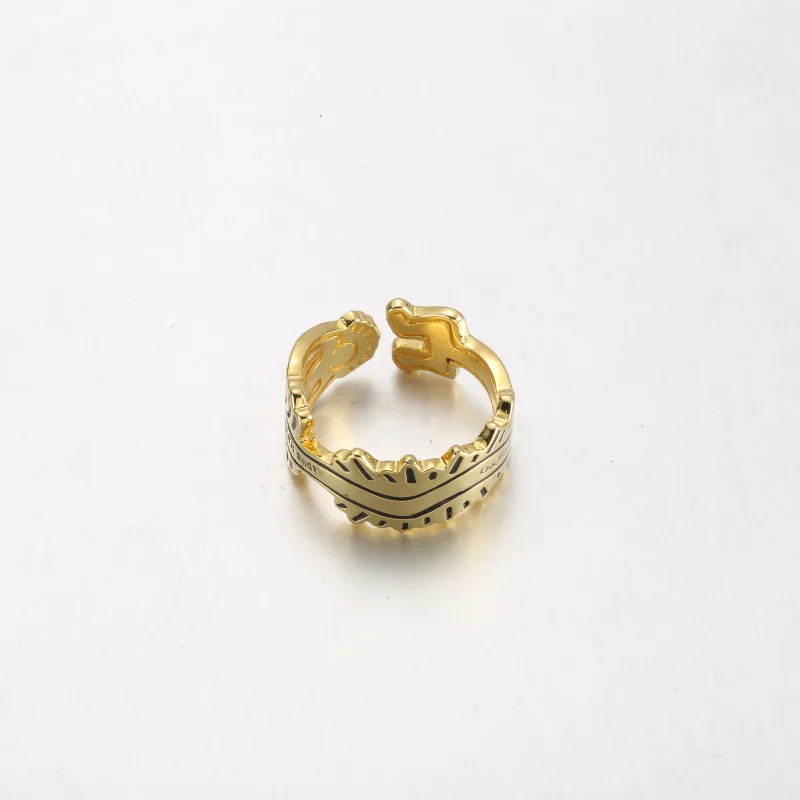 (afbeelding voor) Keith Haring™ x Pandora Wavy Figure Open Ring - 162226C01 - Bekijken 5
