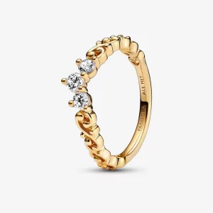 Pandora Regal Swirl Tiara Ring - 162232C01 (afbeelding voor) Pandora Regal Swirl Tiara Ring - 162232C01