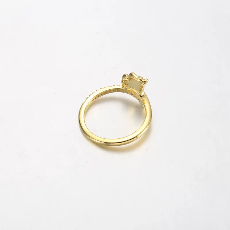 (afbeelding voor) Pandora Ginkgo 14k 镀金戒指 - 162444C01 - Bekijken 4