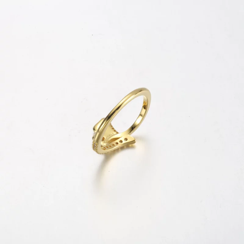 (afbeelding voor) Pandora Ginkgo 14k 镀金戒指 - 162444C01 - Bekijken 5