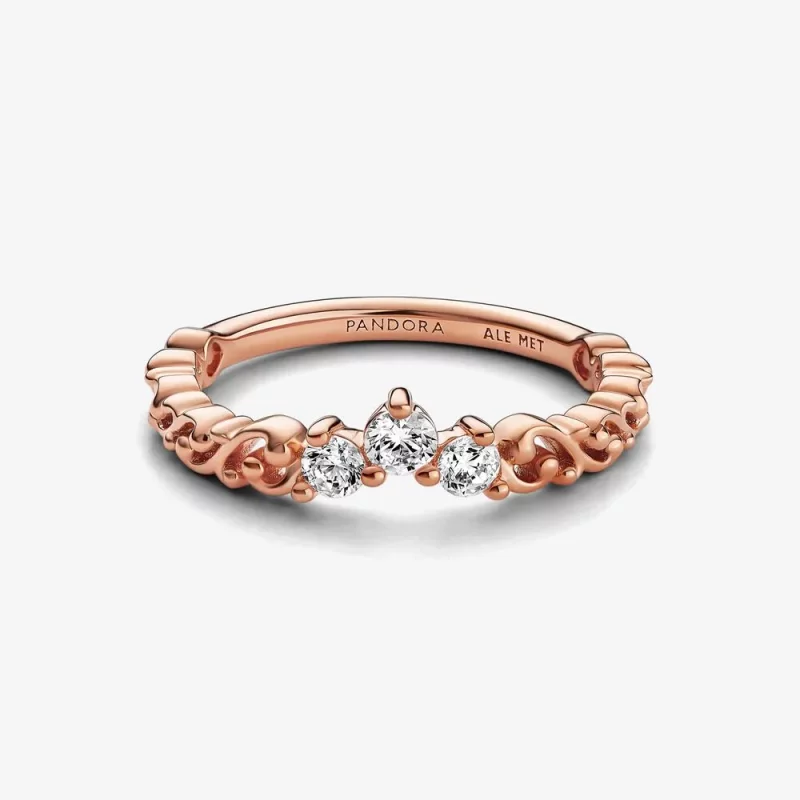 (afbeelding voor) Pandora Regal Swirl Tiara Ring - 182232C01 - Bekijken 6