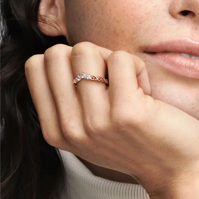 (afbeelding voor) Pandora Regal Swirl Tiara Ring - 182232C01 - Bekijken 8