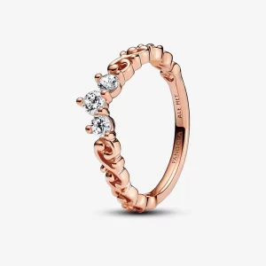 Pandora Regal Swirl Tiara Ring - 182232C01 (afbeelding voor) Pandora Regal Swirl Tiara Ring - 182232C01