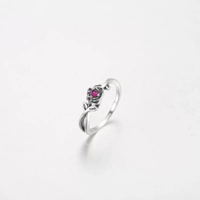 (afbeelding voor) Pandora Disney Belle en het Beeld Roos Ring - 190017C01 - Bekijken 2