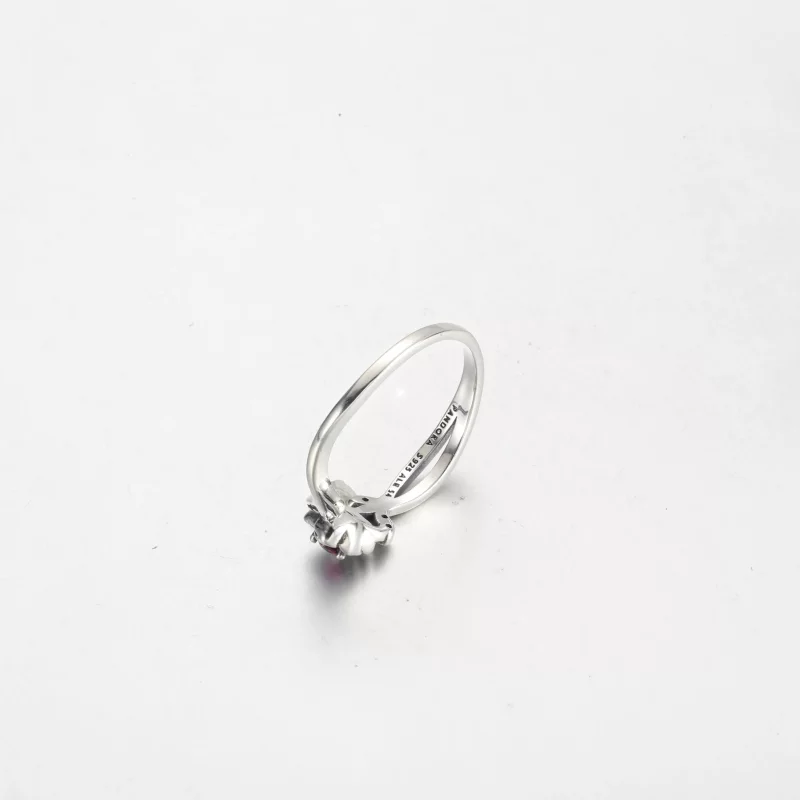 (afbeelding voor) Pandora Disney Belle en het Beeld Roos Ring - 190017C01 - Bekijken 5