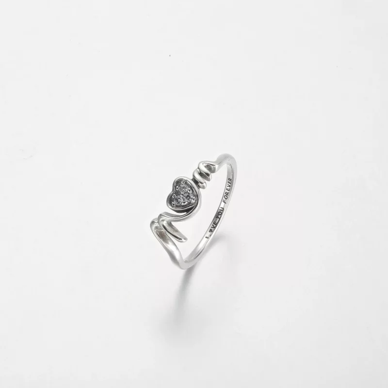 (afbeelding voor) Pandora Mom Pavé Hart Ring - 191149C01 - Bekijken 2