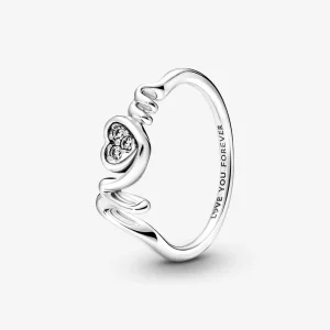 (afbeelding voor) Pandora Mom Pavé Hart Ring - 191149C01