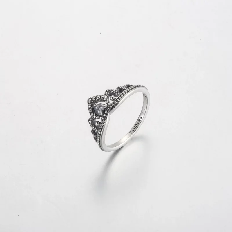 (afbeelding voor) Pandora Regal Beaded Tiara Ring - 192233C01 - Bekijken 2
