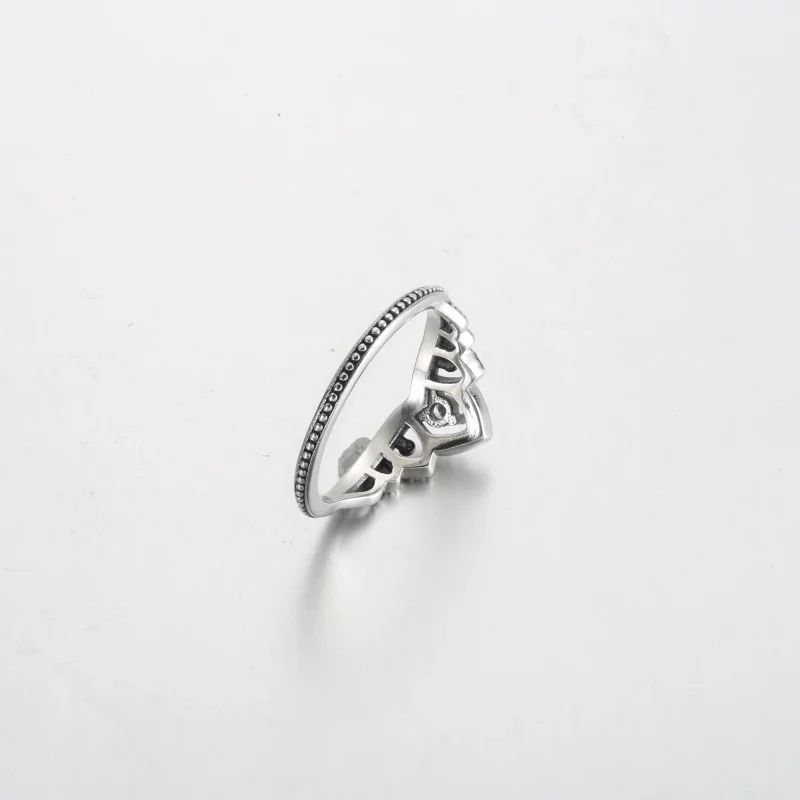 (afbeelding voor) Pandora Regal Beaded Tiara Ring - 192233C01 - Bekijken 5