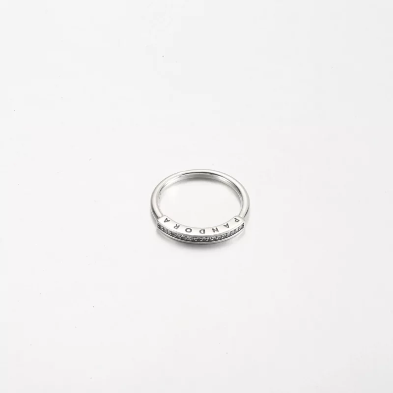 (afbeelding voor) Pandora Signature I-D Pavé Ring - 192283C01 - Bekijken 3