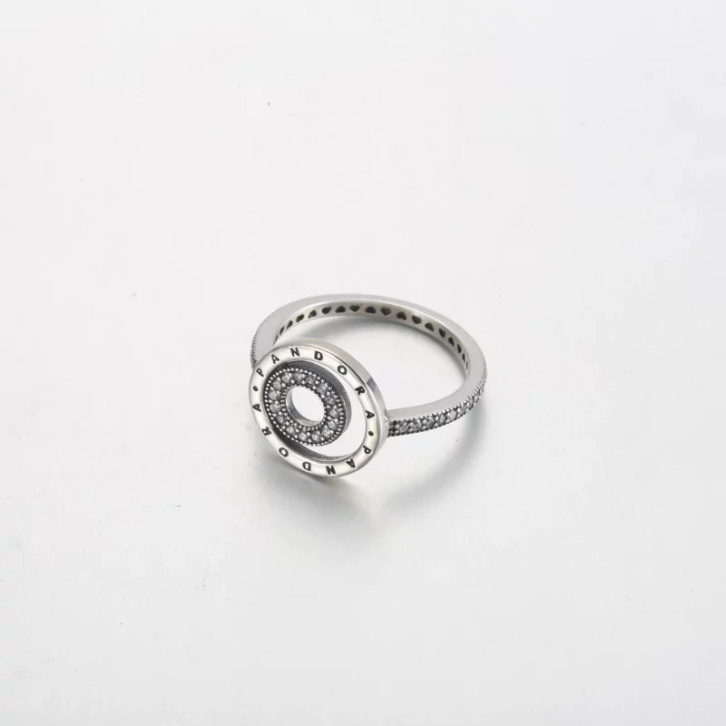 (afbeelding voor) Pandora Signature Logo Circles Pavé Ring - 192316C01 - Bekijken 3
