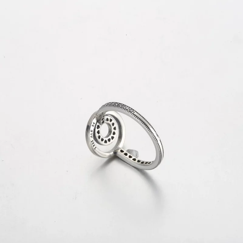 (afbeelding voor) Pandora Signature Logo Circles Pavé Ring - 192316C01 - Bekijken 5