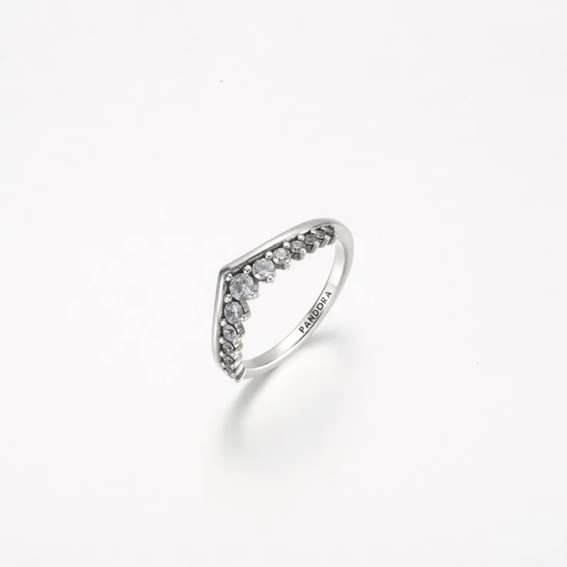 (afbeelding voor) Pandora Timeless Wish Floating Pavé Ring - 192320C01 - Bekijken 2