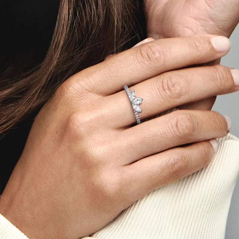 (afbeelding voor) Pandora Sparkling Herbarium Cluster Ring - 192392C01 - Bekijken 7