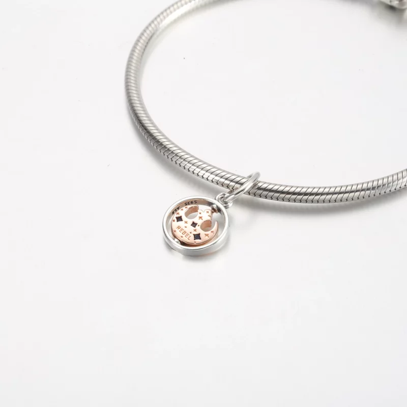 (afbeelding voor) Pandora Uit Het Assortiment 14K Rozenverguld Star Wars Rebel Alliance Symbool Dr - Bekijken 4