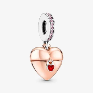 Pandora Onthul Je Liefde Hart Medaillon Hanger - 380795C01 (afbeelding voor) Pandora Onthul Je Liefde Hart Medaillon Hanger - 380795C01