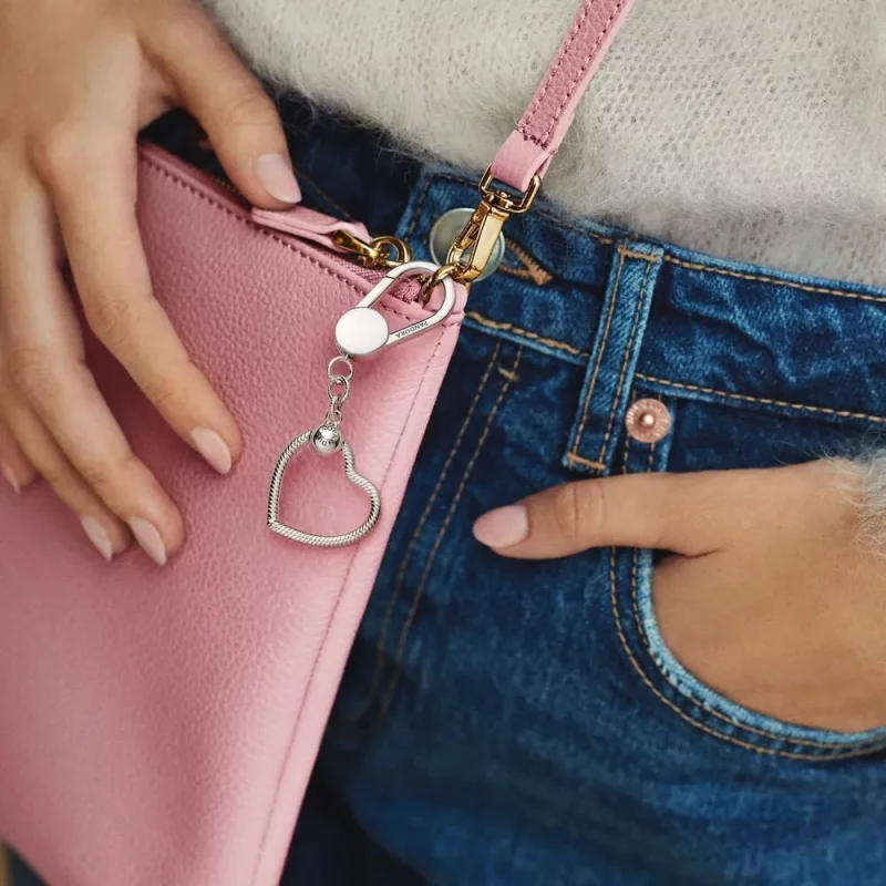 (afbeelding voor) Pandora Moments Kleine Hart Tascharmhouder - 392238C00 - Bekijken 6