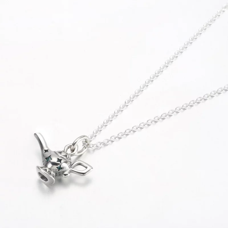 (afbeelding voor) Pandora Disney Aladdin Magic Lamp Pendant Collier Ketting - 392347C01 - Bekijken 2
