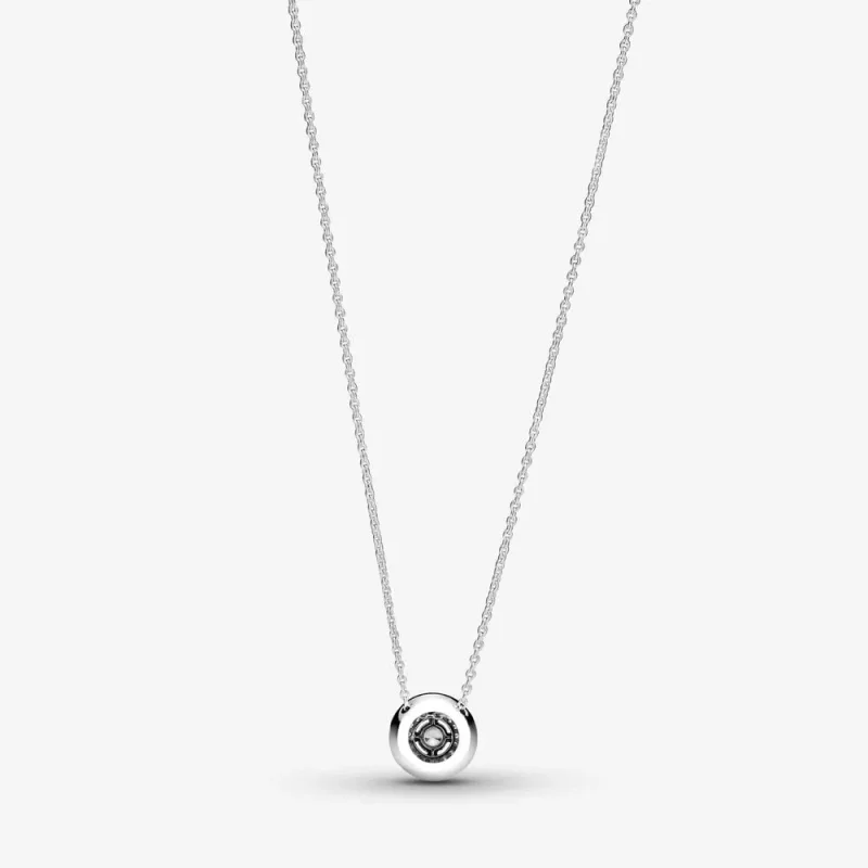 (afbeelding voor) Pandora Sparkling Double Halo Collier Ketting - 399414C01-45 - Bekijken 2