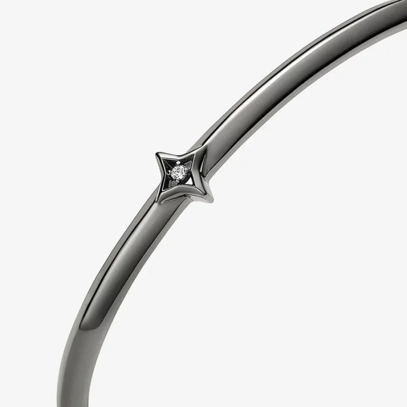 (afbeelding voor) Pandora Sparkling Star Open Bangle - 542767C01 - Bekijken 2