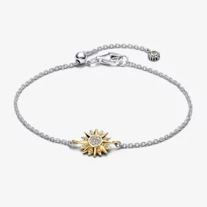 (afbeelding voor) Pandora Zon armband van sterling zilver en 14 karaats verguld - 562837C01