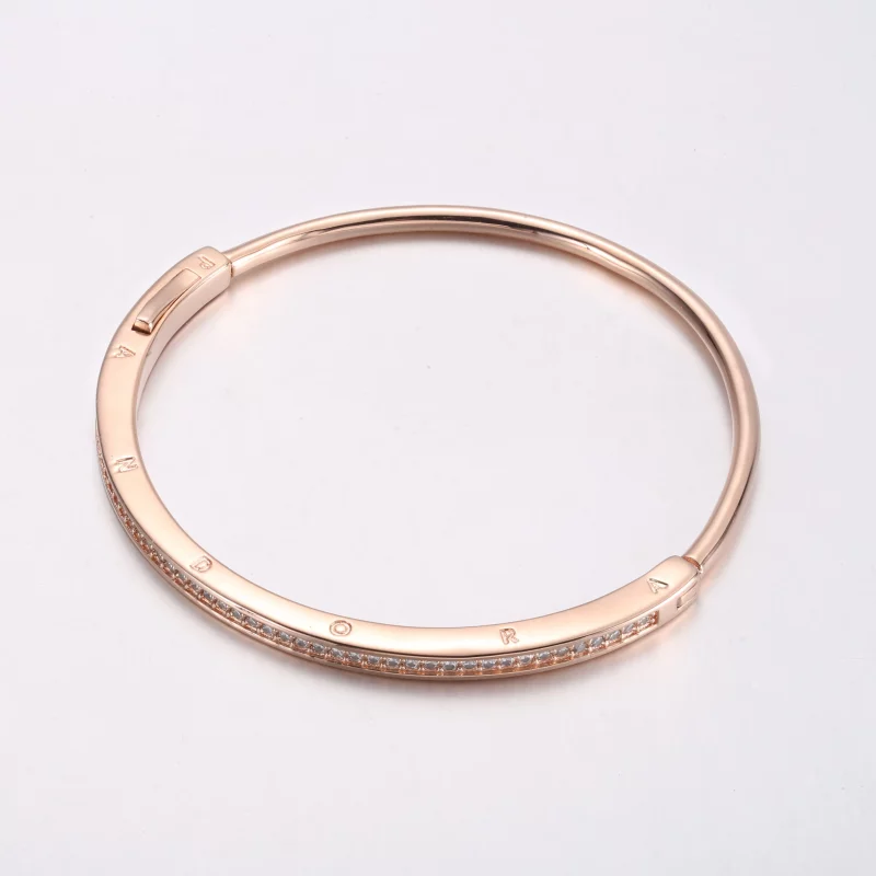 (afbeelding voor) Pandora Signature I-D Pavé Armband - 582313C01 - Bekijken 2