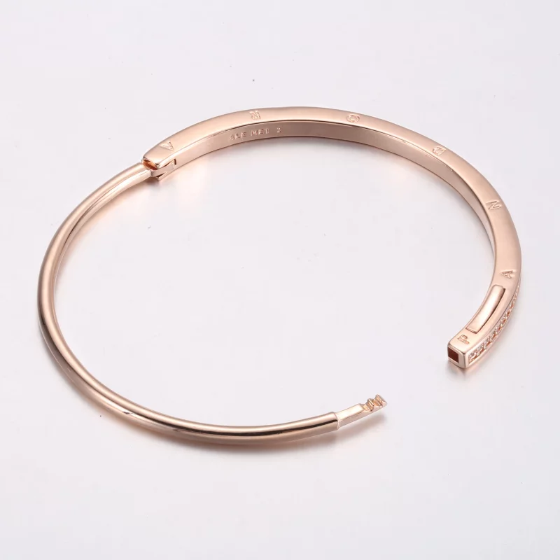 (afbeelding voor) Pandora Signature I-D Pavé Armband - 582313C01 - Bekijken 3