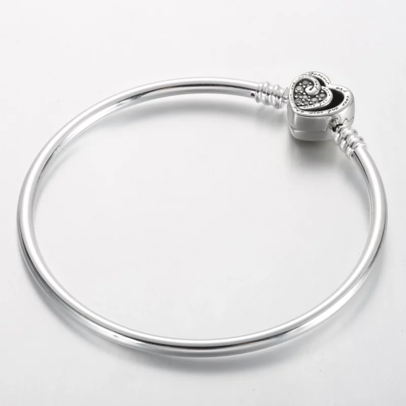 (afbeelding voor) Pandora Moments Entwined Infinite Hearts Sluiting Armband - 591064C01 - Bekijken 2