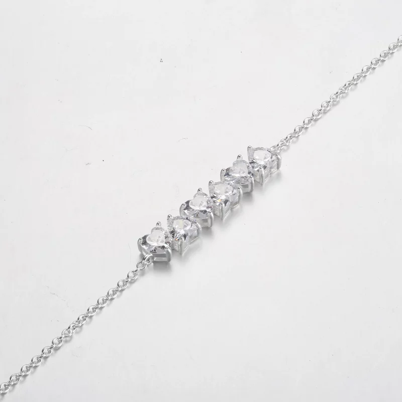 (afbeelding voor) Pandora Sparkling Endless Hearts Kettingarmband - 591162C01 - Bekijken 5