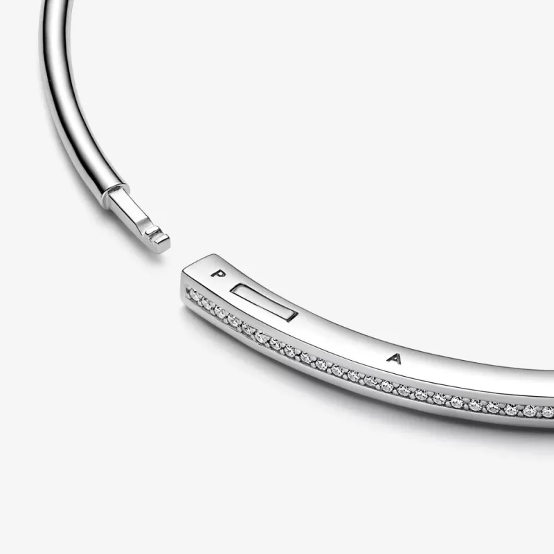 (afbeelding voor) Pandora Signature I-D Pavé Armband - 592313C01 - Bekijken 8