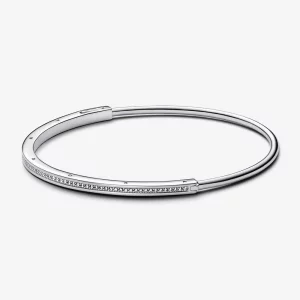 (afbeelding voor) Pandora Signature I-D Pavé Armband - 592313C01