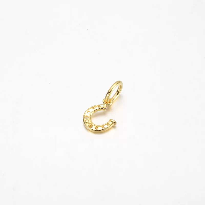 (afbeelding voor) Pandora Lucky Horseshoe Dangle Charm - 752328C00 - Bekijken 2