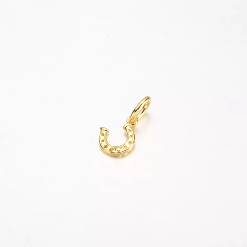 (afbeelding voor) Pandora Lucky Horseshoe Dangle Charm - 752328C00 - Bekijken 3