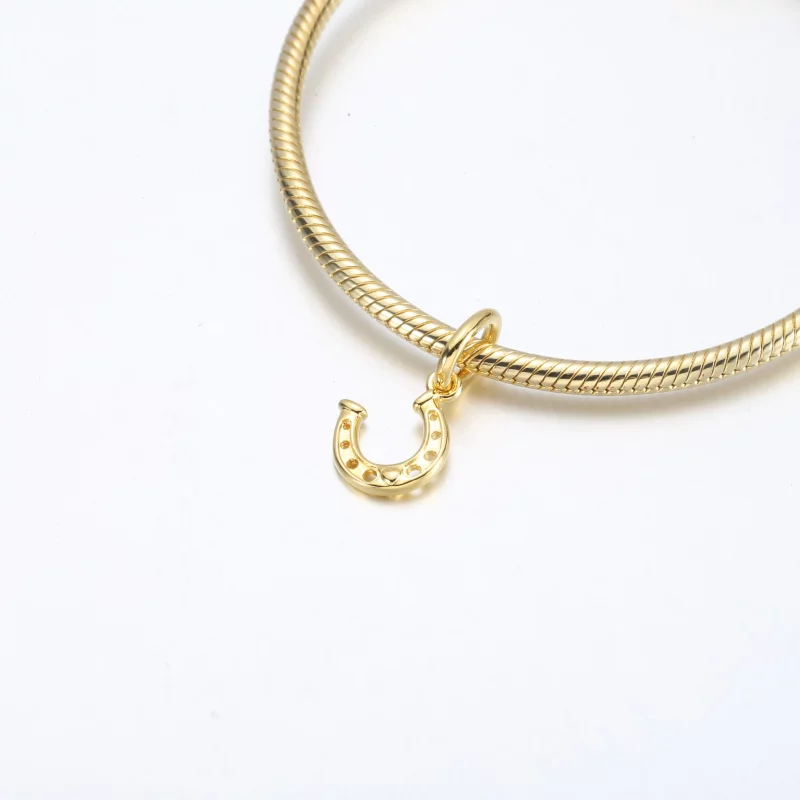 (afbeelding voor) Pandora Lucky Horseshoe Dangle Charm - 752328C00 - Bekijken 4