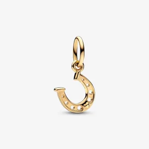 Pandora Lucky Horseshoe Dangle Charm - 752328C00 (afbeelding voor) Pandora Lucky Horseshoe Dangle Charm - 752328C00