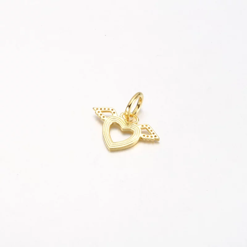 (afbeelding voor) Pandora Hart & Engelen Vleugels Hangende Charm - 752362C01 - Bekijken 2