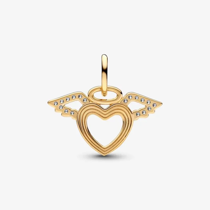 (afbeelding voor) Pandora Hart & Engelen Vleugels Hangende Charm - 752362C01 - Bekijken 5