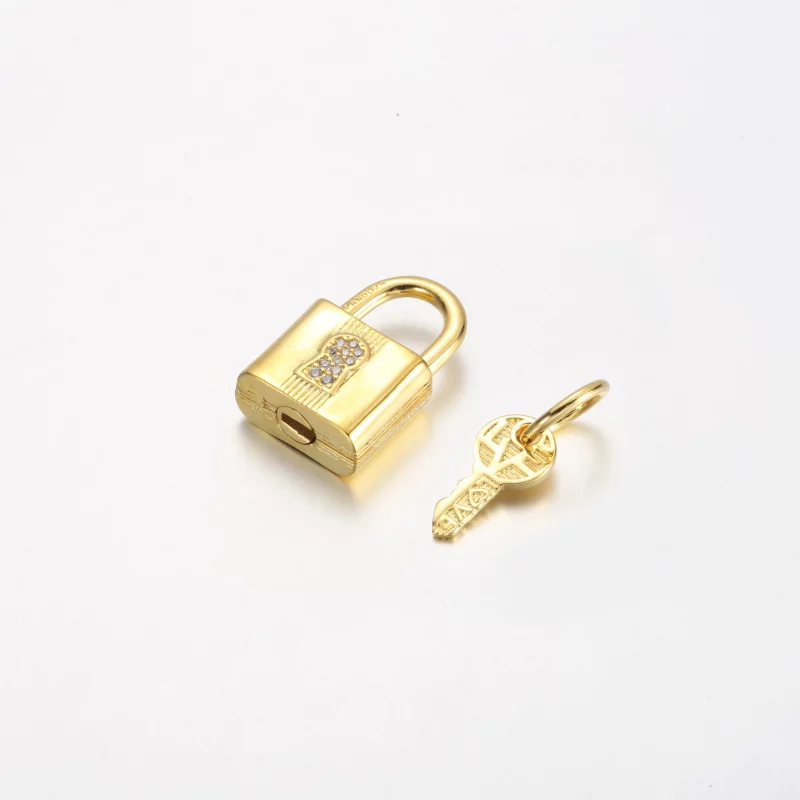 (afbeelding voor) Pandora Hangslot & Sleutel Hangcharme - 760088C01 - Bekijken 2