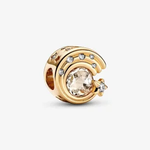 Pandora Sparkling Shooting Star Charm - 762202C01 (afbeelding voor) Pandora Sparkling Shooting Star Charm - 762202C01