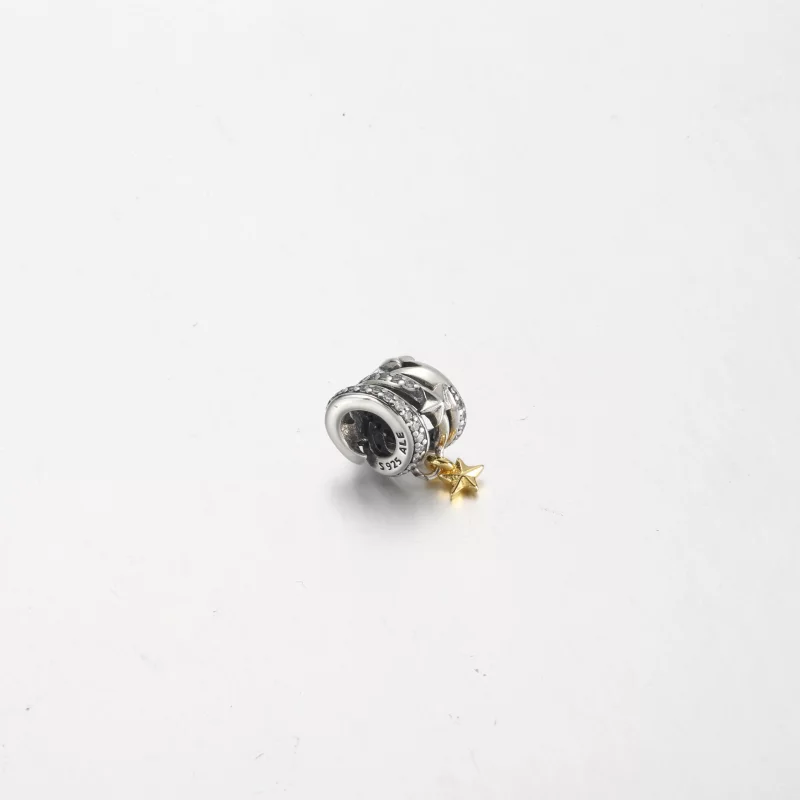 (afbeelding voor) Pandora Vallende Ster Spiraal Charm - 762206C01 - Bekijken 3