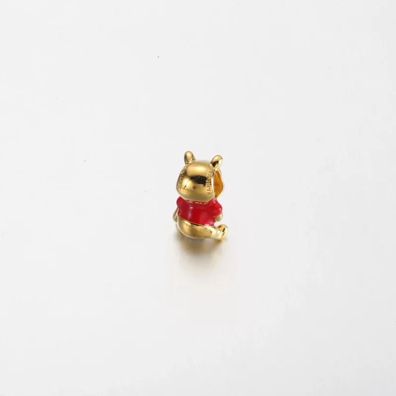 (afbeelding voor) Pandora Disney Winnie de Poeh Beer Charm - 762212C01 - Bekijken 3