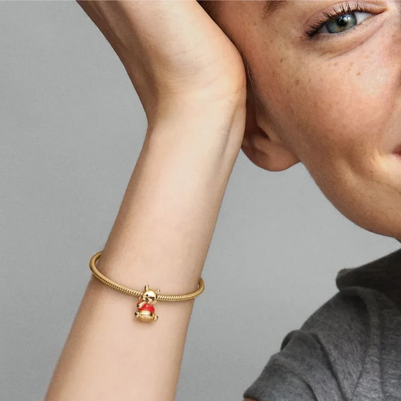 (afbeelding voor) Pandora Disney Winnie de Poeh Beer Charm - 762212C01 - Bekijken 7