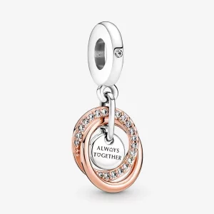 Pandora Familie Altijd Omcirkeld Hangend Charm - 780797C01 (afbeelding voor) Pandora Familie Altijd Omcirkeld Hangend Charm - 780797C01