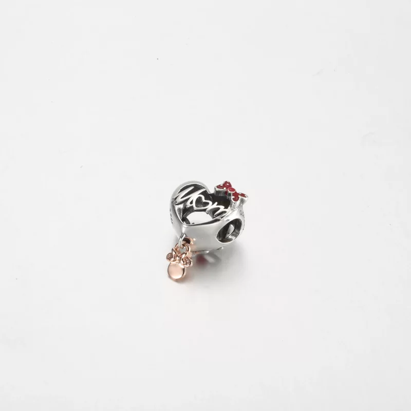 (afbeelding voor) Pandora Disney Minnie Mouse Moeder Hart Charm - 781142C01 - Bekijken 2
