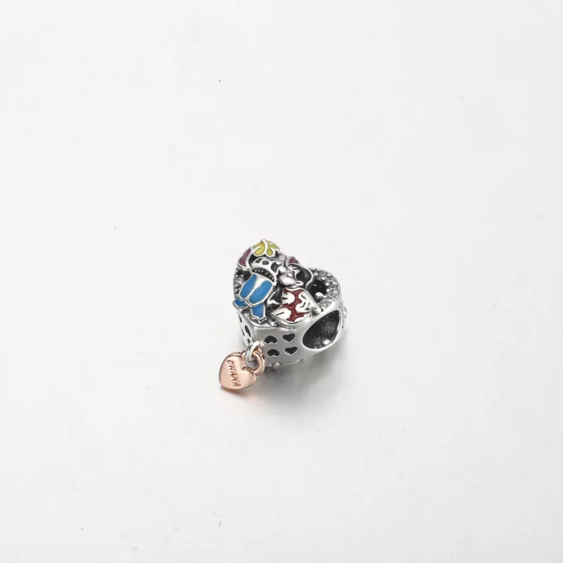 (afbeelding voor) Pandora Disney Ohana Lilo & Stitch Geïnspireerd Charm - 781682C01 - Bekijken 2
