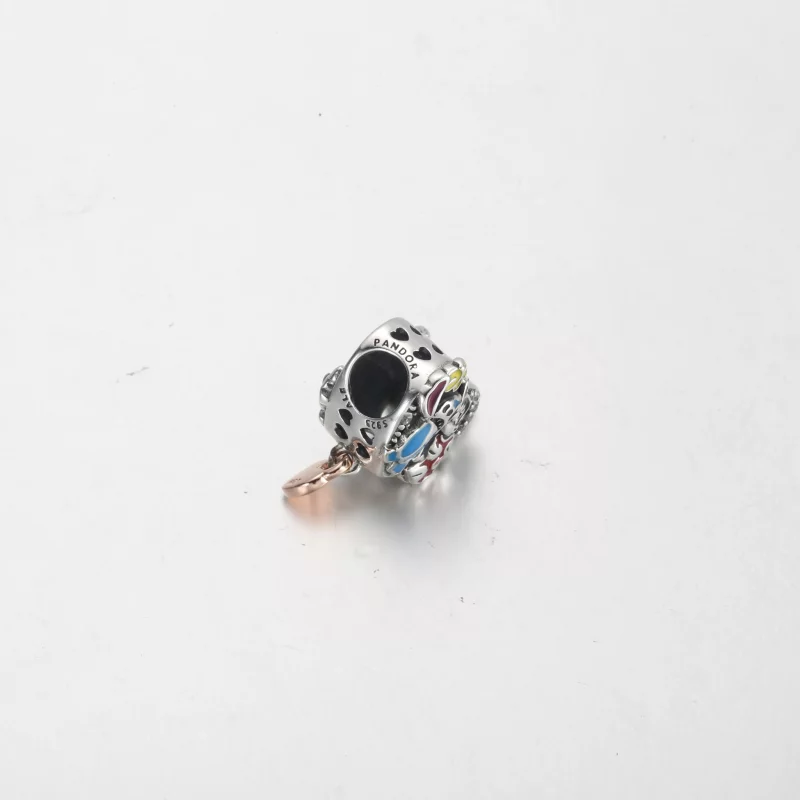 (afbeelding voor) Pandora Disney Ohana Lilo & Stitch Geïnspireerd Charm - 781682C01 - Bekijken 4
